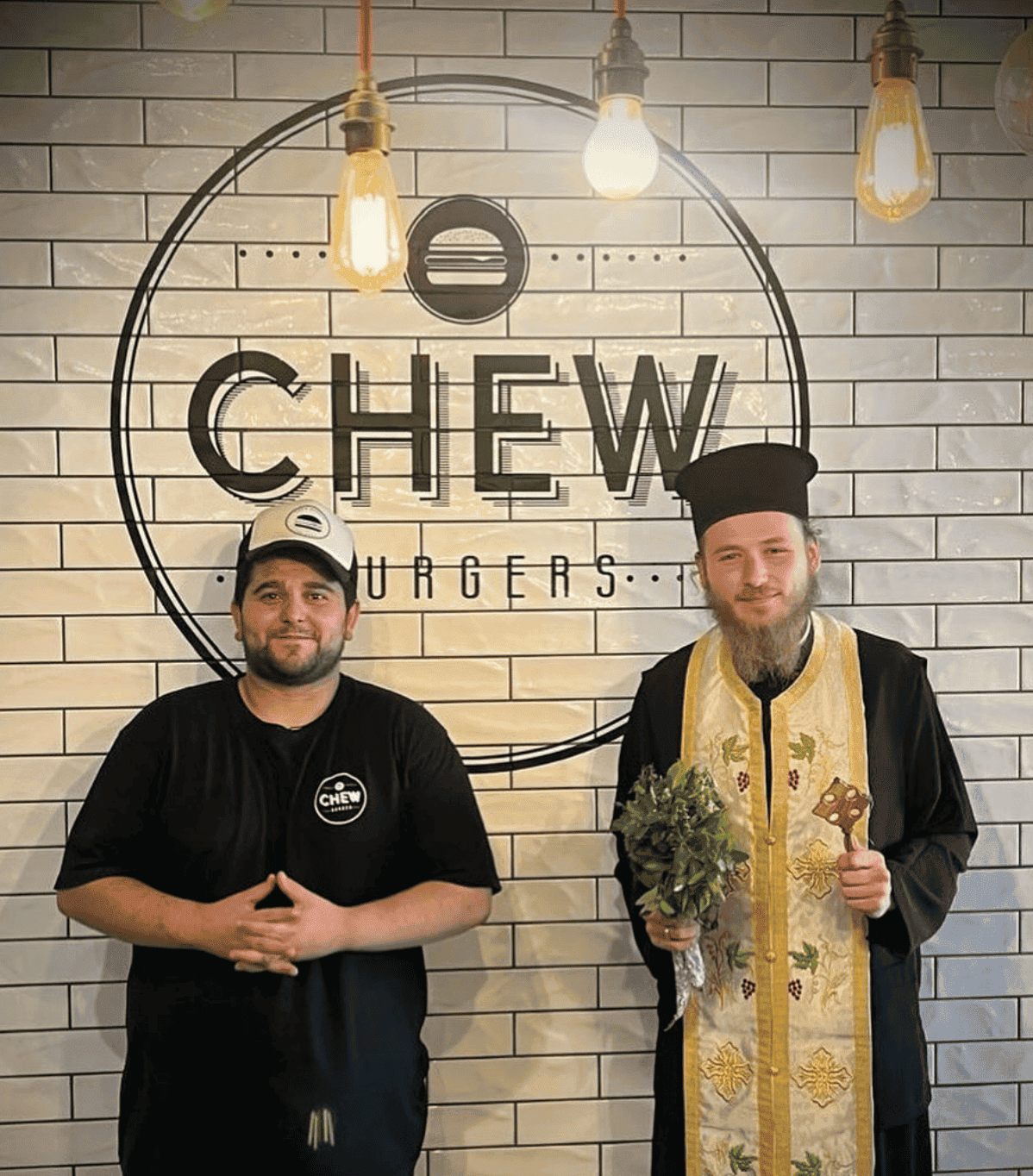 Chew Burger Co Owner Kosta