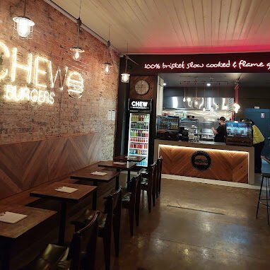 Chew Burger Shop Inside View